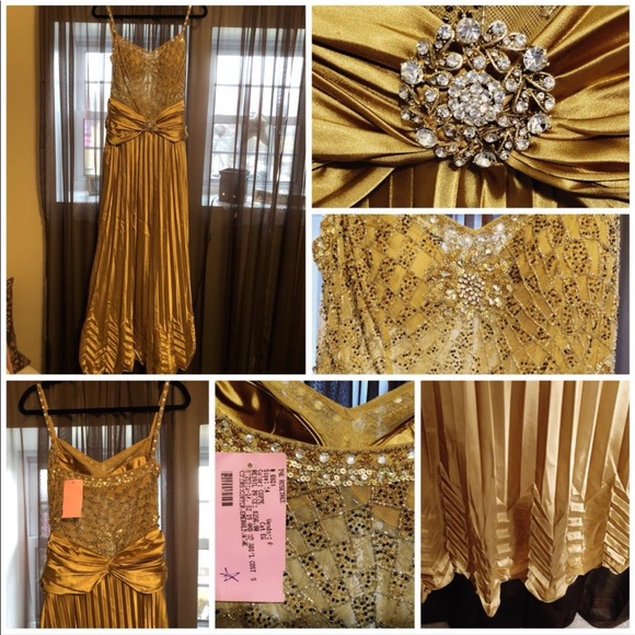 PROM•Formal Dress💃•Beautiful💛Never Worn!!!! - Picture 1 of 1